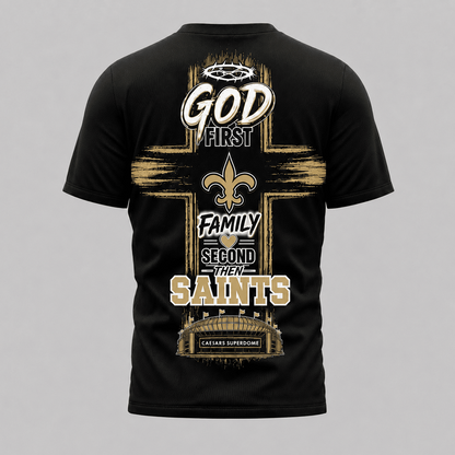 NO x NFL Faith Family Team Pride 3D T-Shirt 0207
