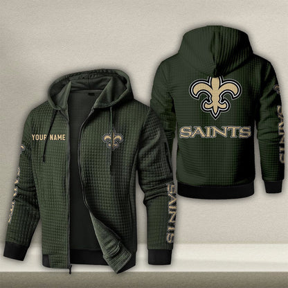 NO x NFL Quilted Zip Hoodie DatND DVT