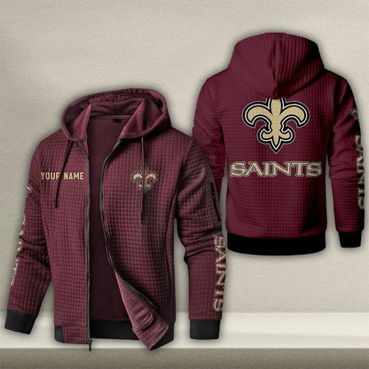 NO x NFL Quilted Zip Hoodie DatND DVT