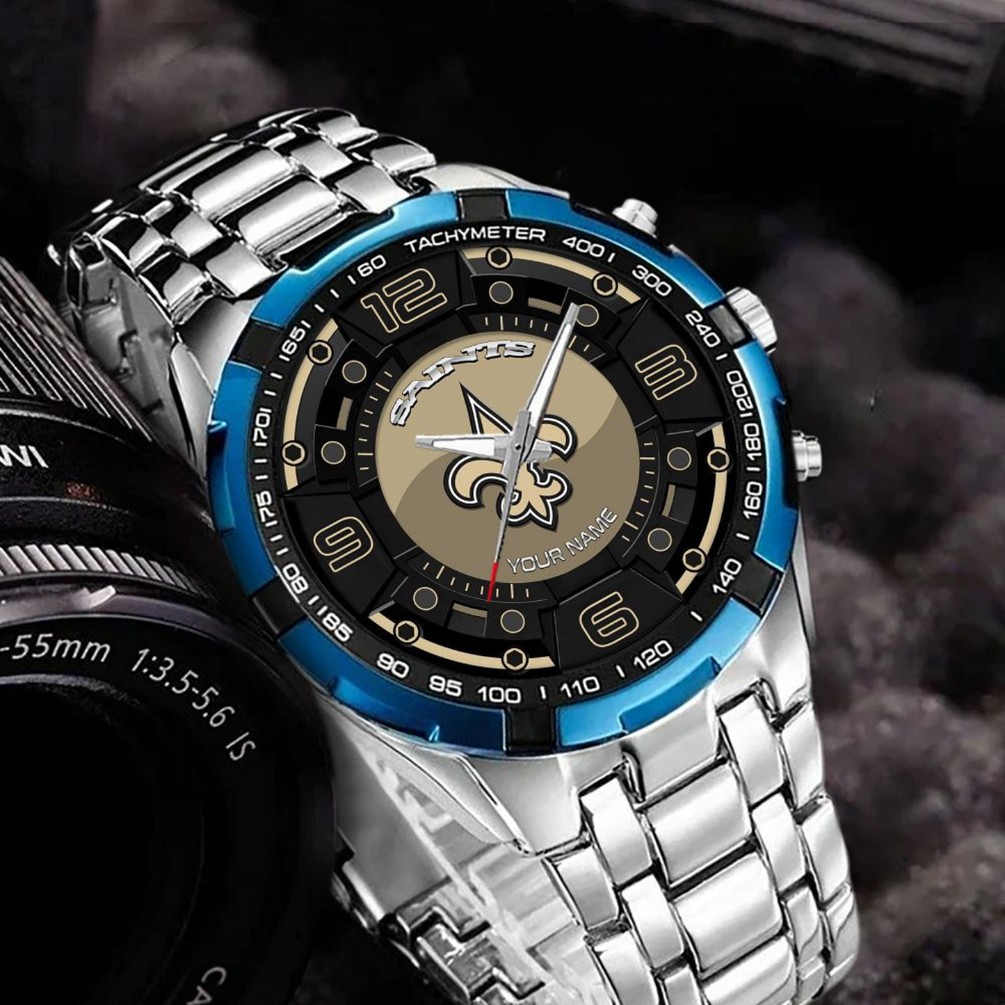NO x NFL Stainless Steel Watch DatND DVT
