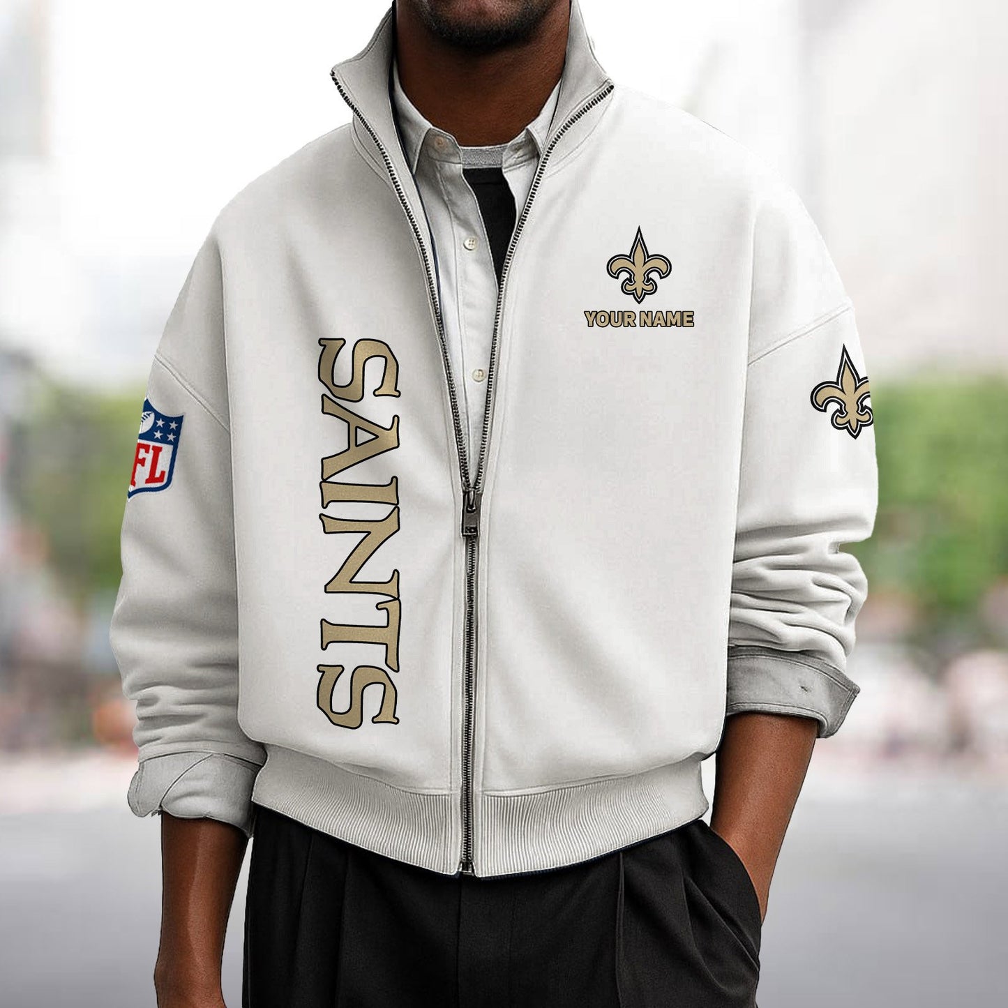 NO x NFL Sweatshirt Full Zip DATND TANTD