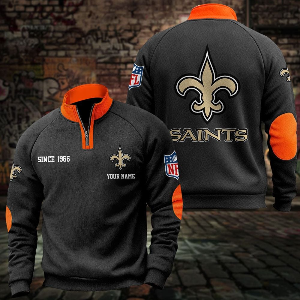 NO x NFL Sweatshirts Quarter Collared Sweatshirt Pullover DatND DVT