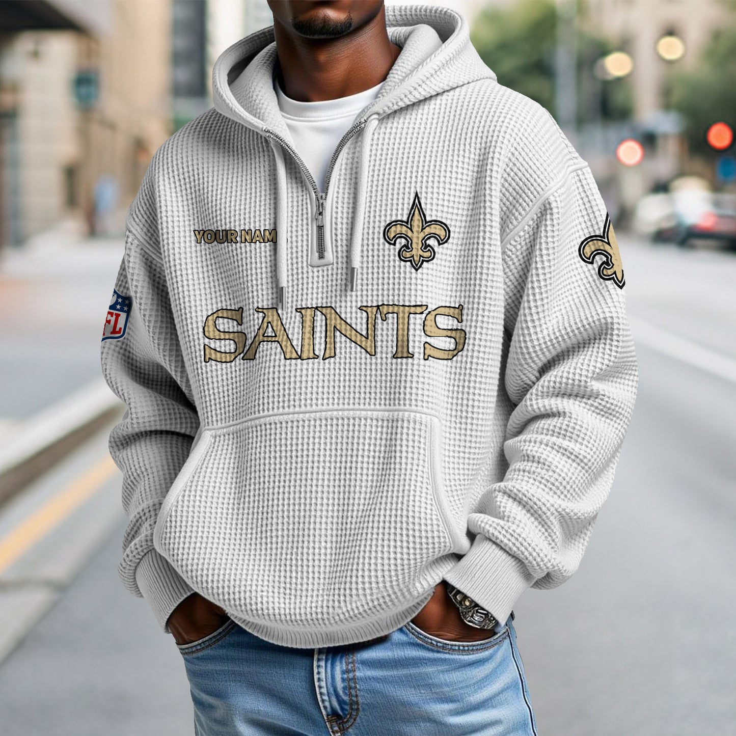 NO x NFL Waffle Hoodie DatND DVT