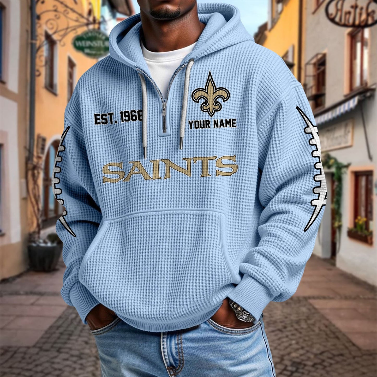 NO x NFL Waffle Hoodie DatND DVT