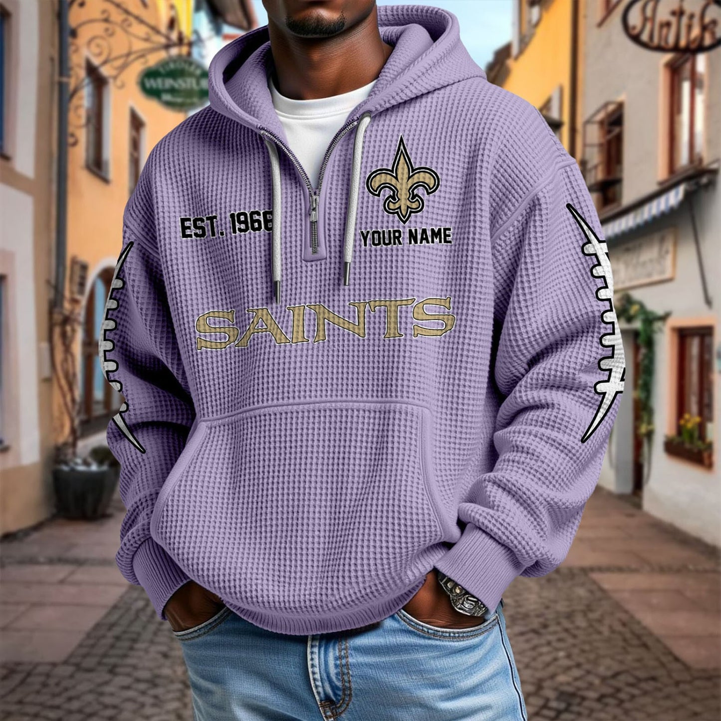 NO x NFL Waffle Hoodie DatND DVT