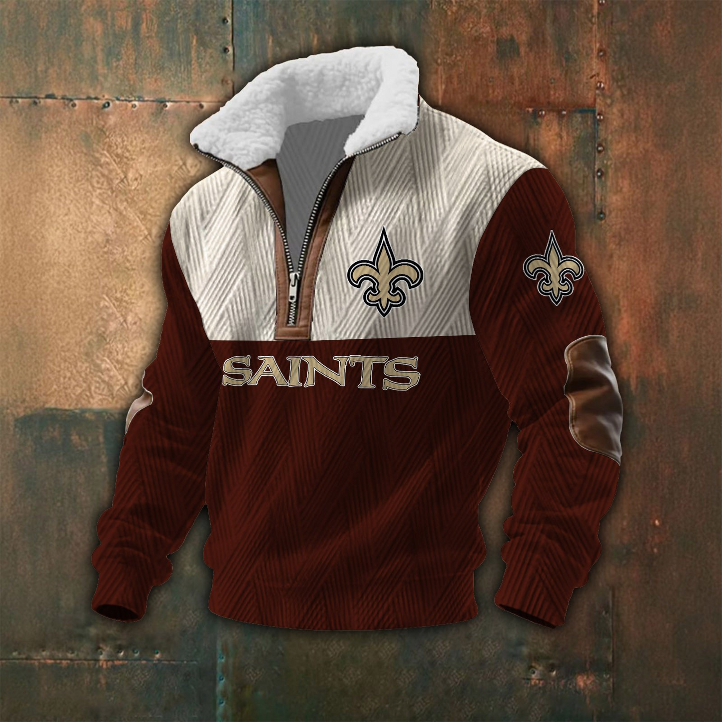 NOS Fur Collar Sweatshirt NDD CTND