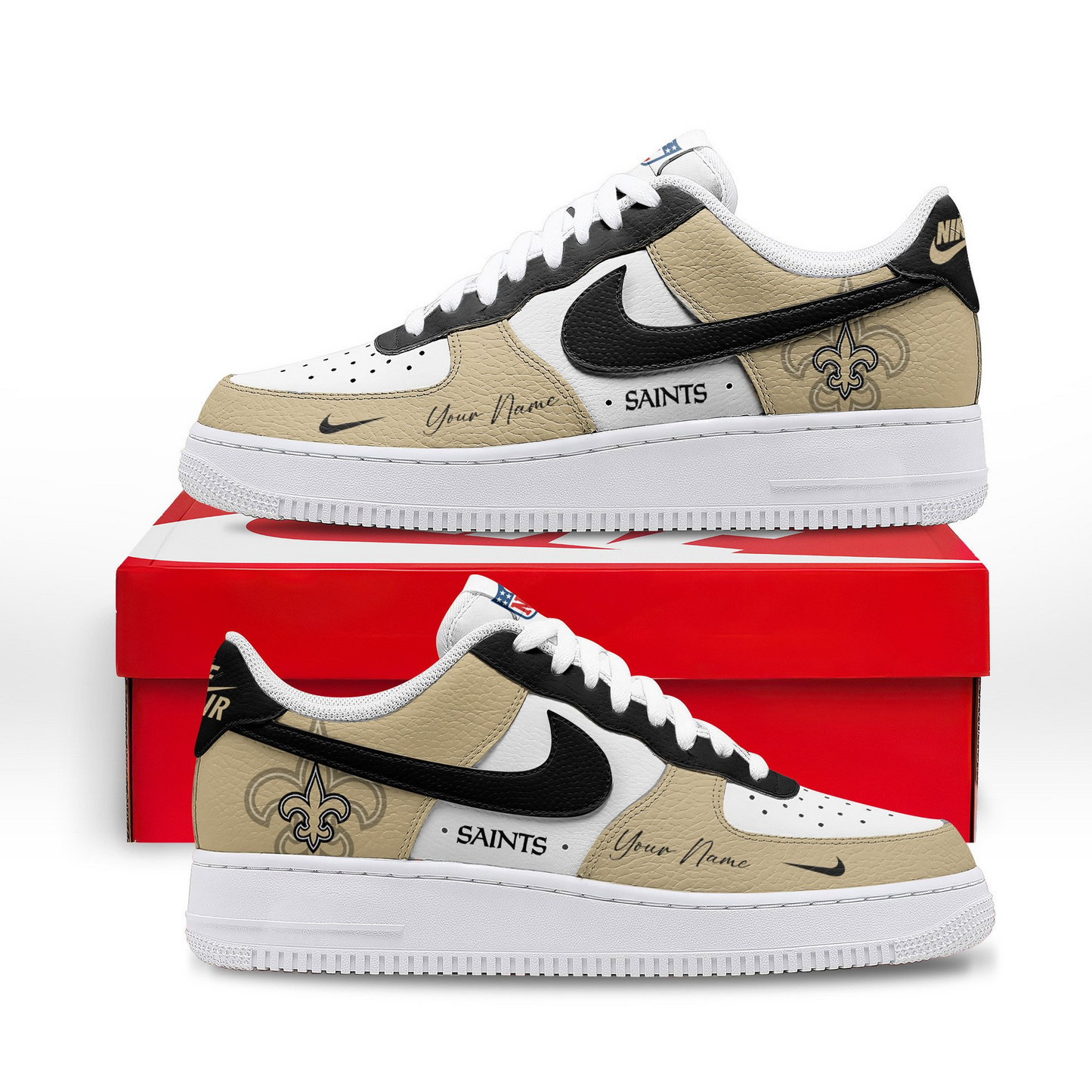 NOS Premium AF1 Sneakers Victory Pride DDT CTND
