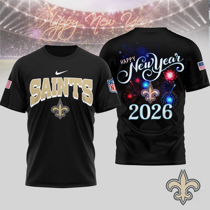NOS Premium NFL Happy New Year 2026 3D Shirt DDT 291125 NTL 1