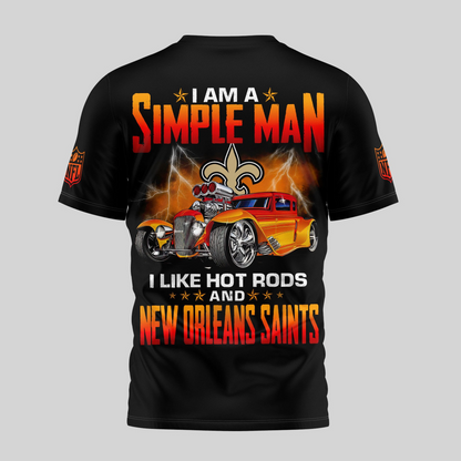 NOS Premium NFL Hot Rods 3D Shirt DDT HLPHUONG