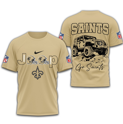 NOS Premium NFL Jeep 3D Shirt DDT 101125 NTL
