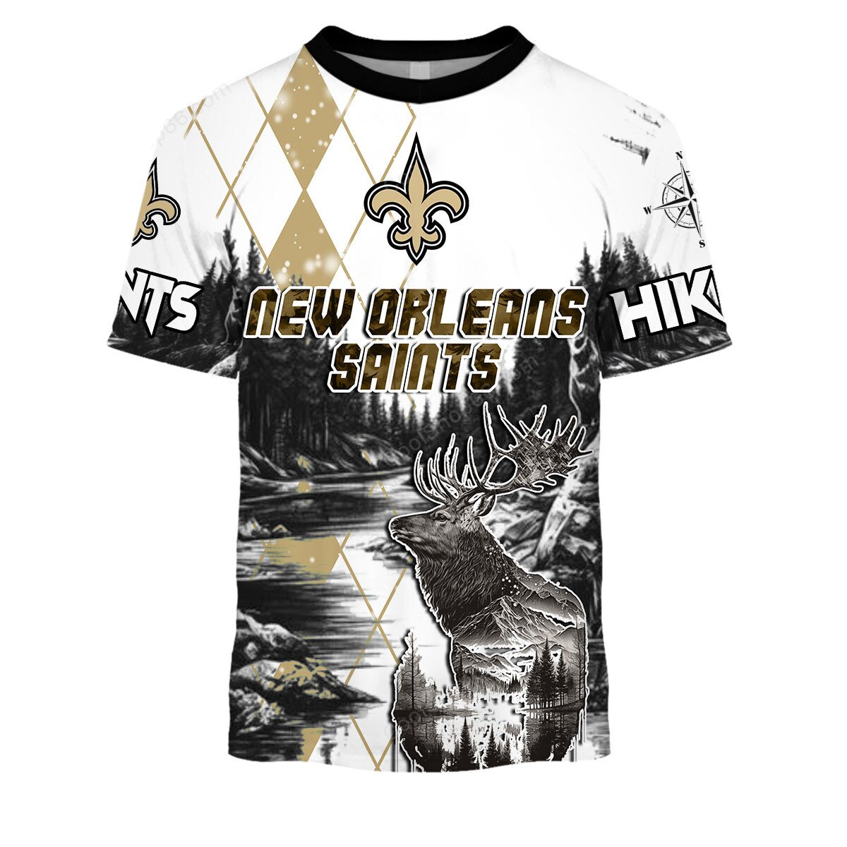 NOS x NFL Hiking 3D Hoodie DDT CTND
