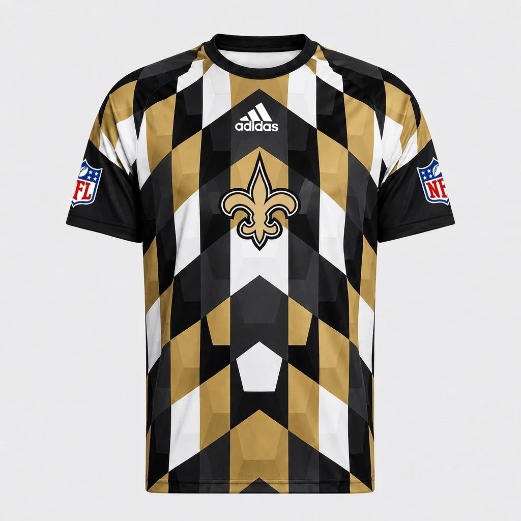 NOS x NFL Premium Geometric Fan Performance T-Shirt