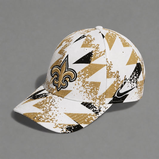 NOS x NFL Premium Sports Fan Geometric Pattern Baseball Cap