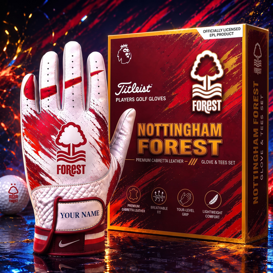 NOT_EPL LUXURY PERSONALIZED GOLF GLOVE SET LIMITED EDTION