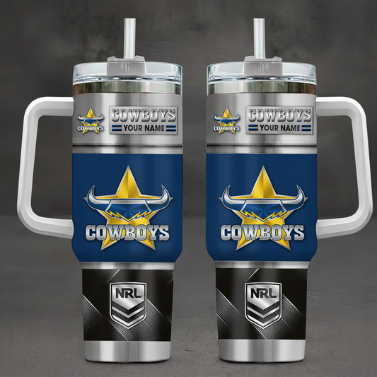 NQC x NRL Stainless Steel Tumbler With Handle DDT NTL