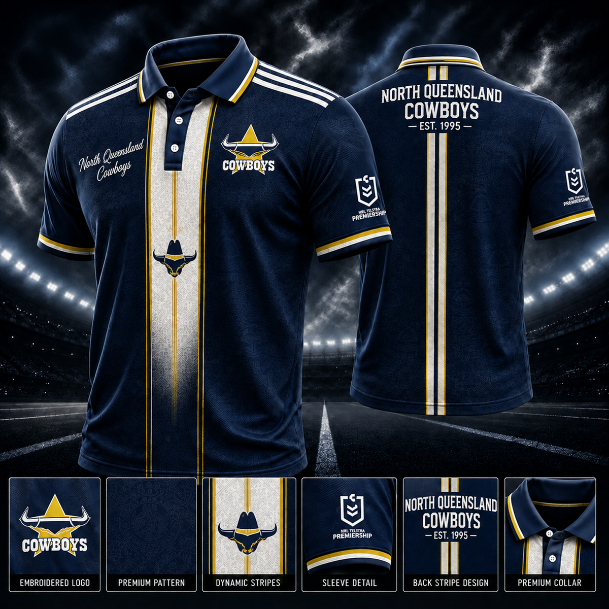 NQL x NRL Polo Shirt Limited Edition