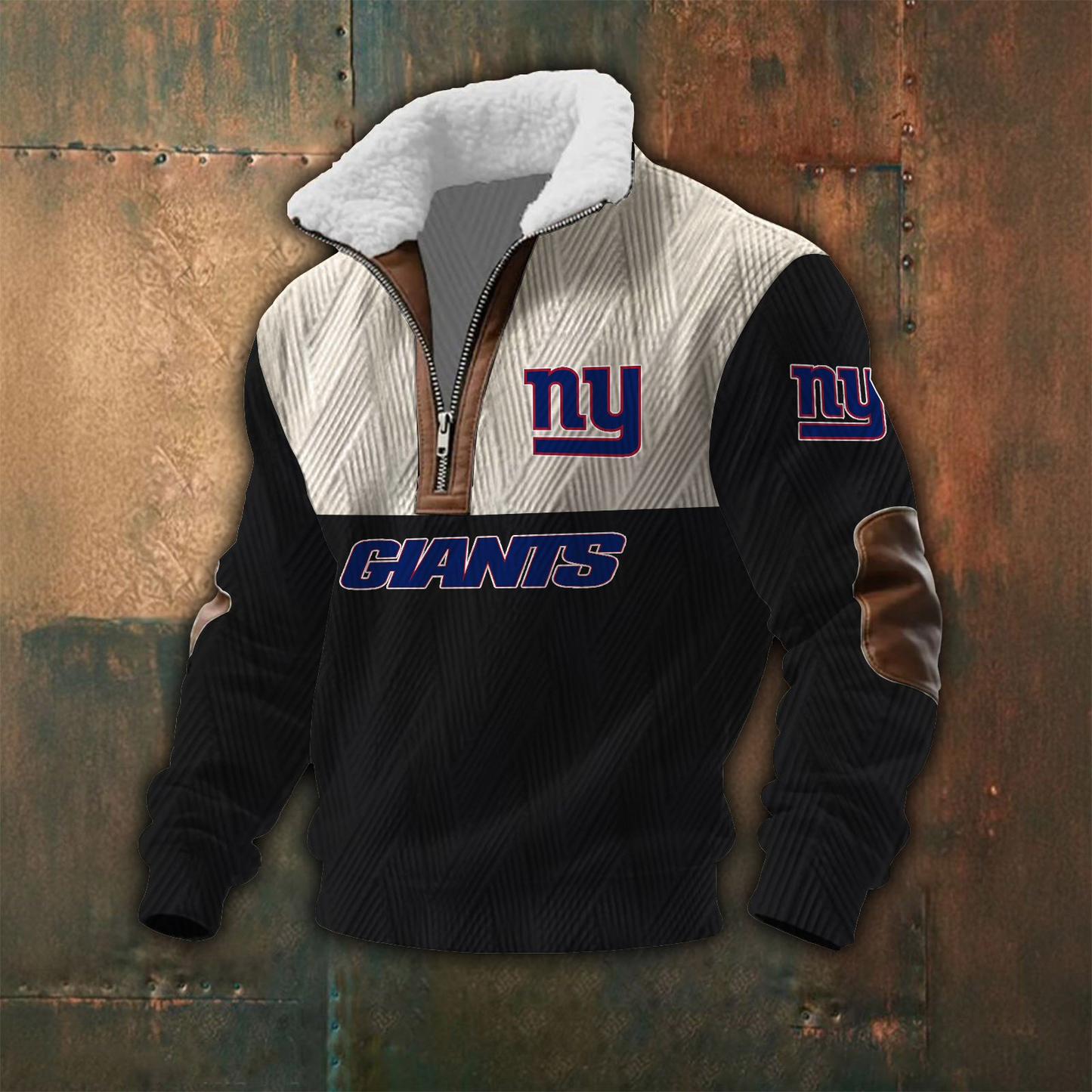 NYG Fur Collar Sweatshirt NDD CTND