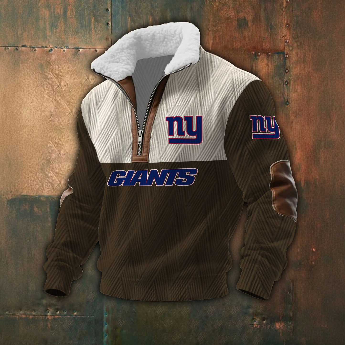 NYG Fur Collar Sweatshirt NDD CTND