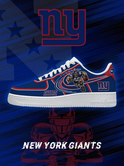 NYG NFL Luxury AF1 Sneakers 200626