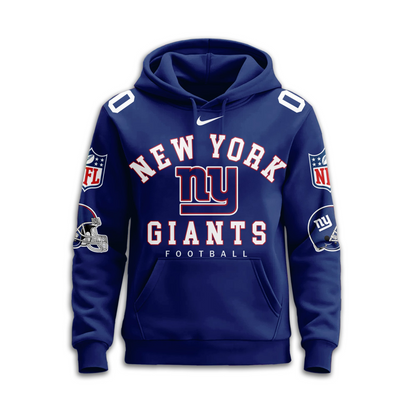 NYG Premium NFL Custom Game Day Hoodie DDT NTL