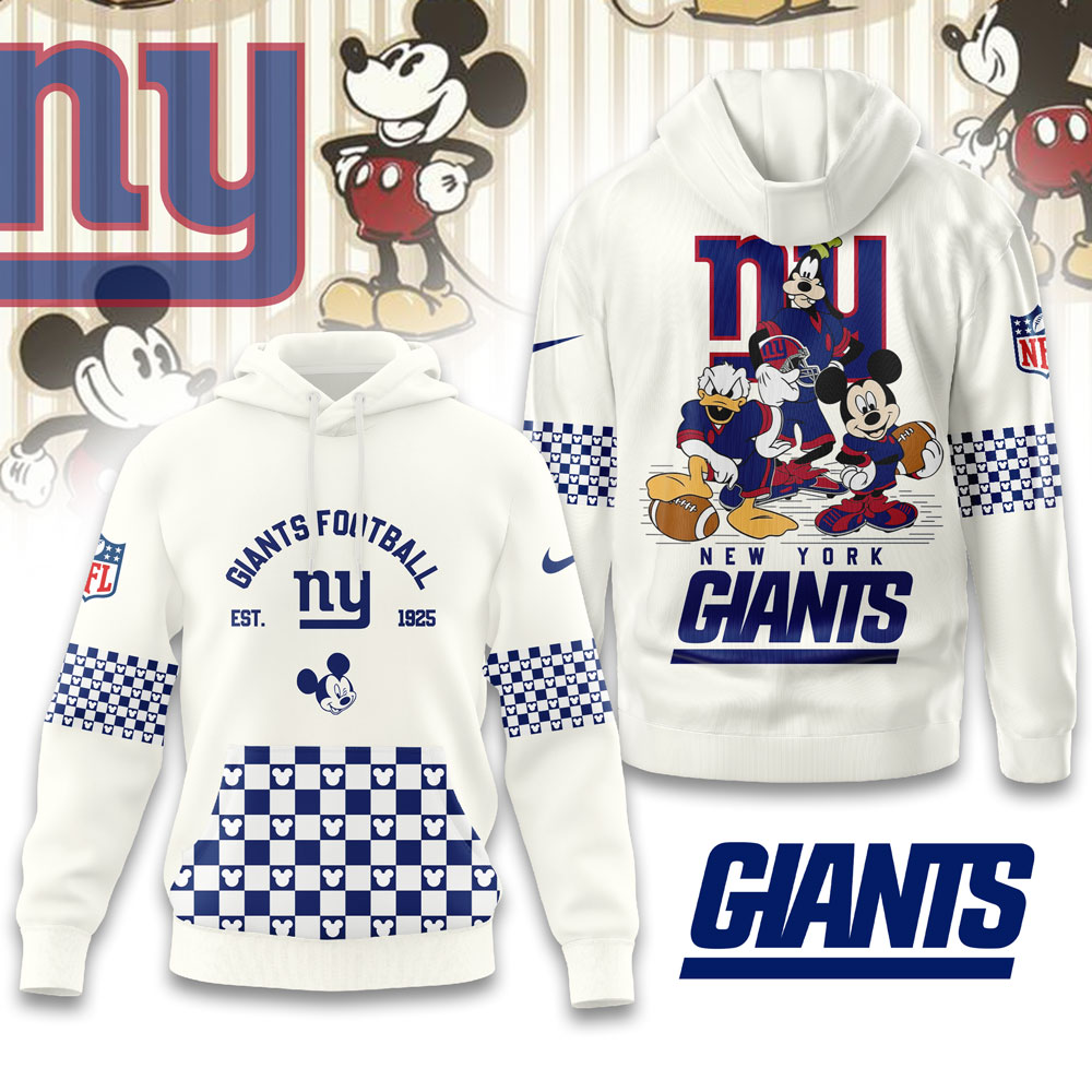 NYG Premium NFL Game Day Disney Hoodie DDT CTND
