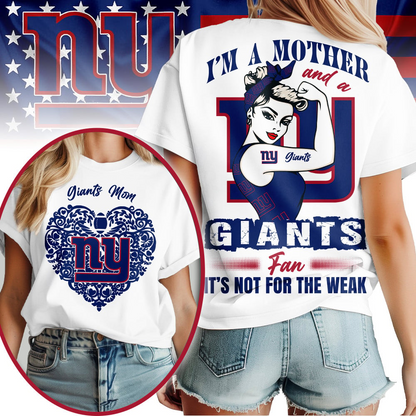 NYG Premium NFL I Am A Mother 3D Shirt DDT 281125 NTL