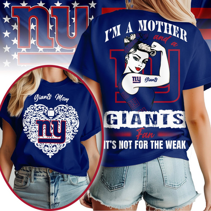 NYG Premium NFL I Am A Mother 3D Shirt DDT 281125 NTL