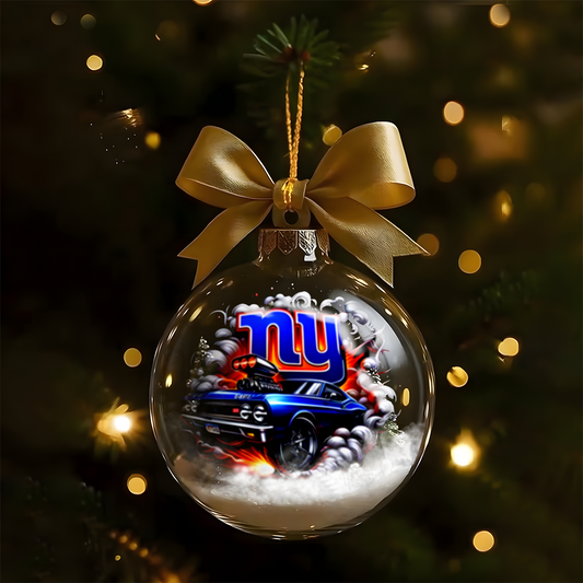 NYG Premium NFL Muscle Car Ornament DDT HLPHUONG