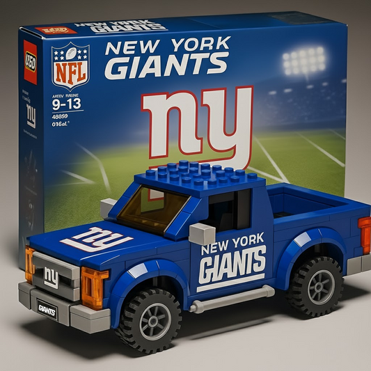 NYG x NFL Building Blocks Truck Toy Set V2 DatND DVT
