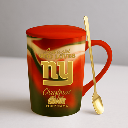 NYG x NFL Christmas Ceramic Cup DATND TANTD