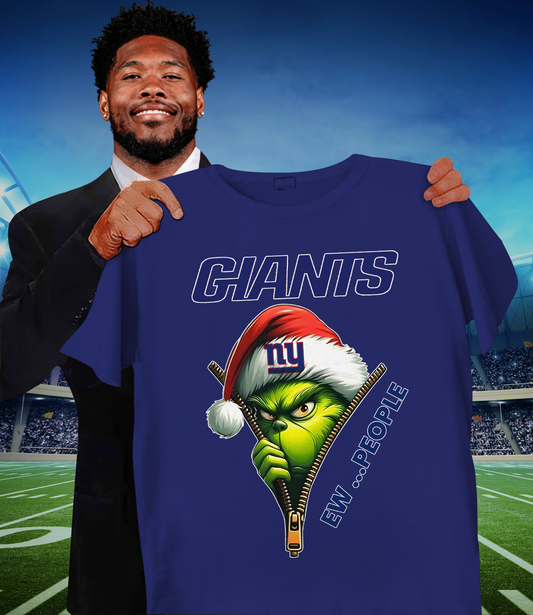 NYG x NFL Christmas T-Shirt DATND TANTD 151125