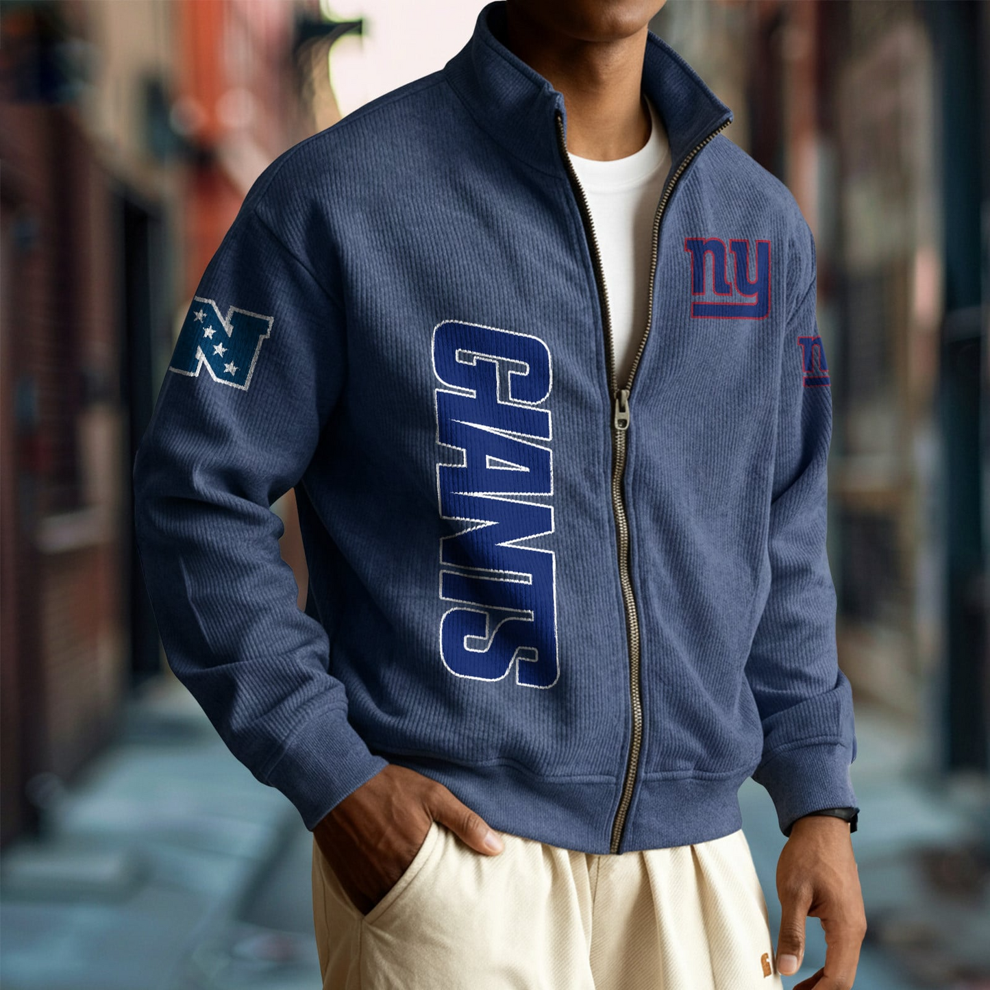 NYG x NFL Corduroy Zip-Up Jacket DatND DVT