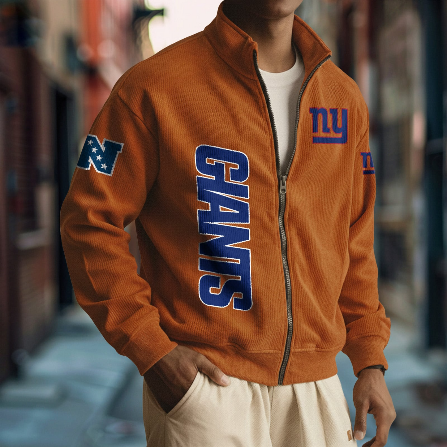 NYG x NFL Corduroy Zip-Up Jacket DatND DVT