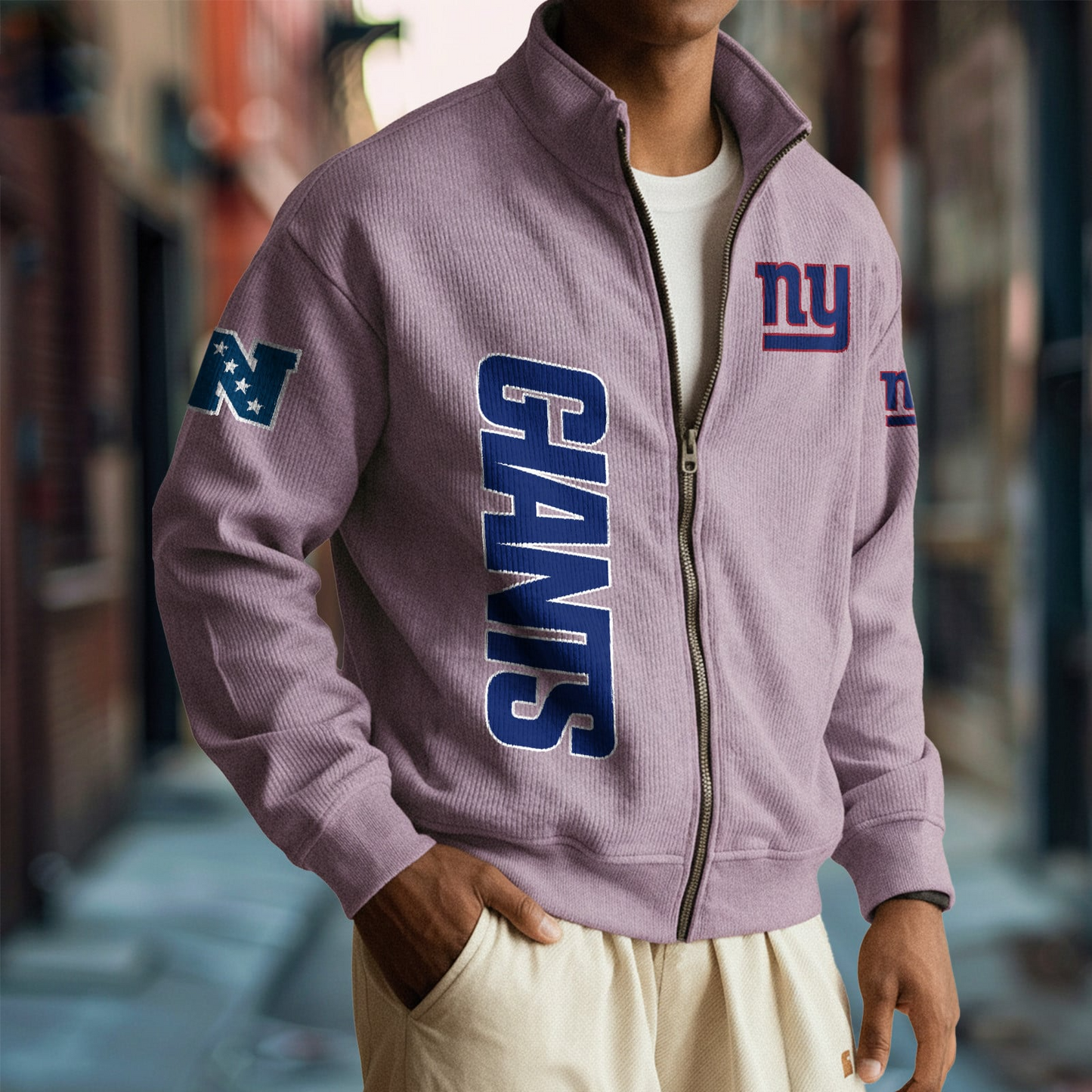 NYG x NFL Corduroy Zip-Up Jacket DatND DVT