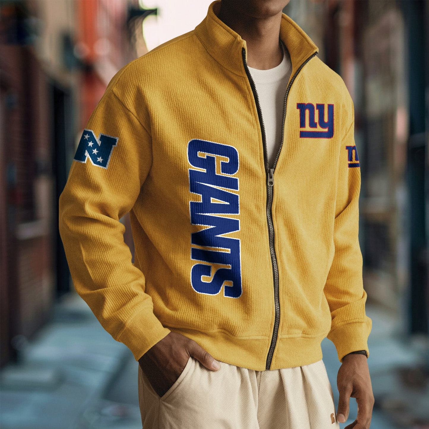 NYG x NFL Corduroy Zip-Up Jacket DatND DVT