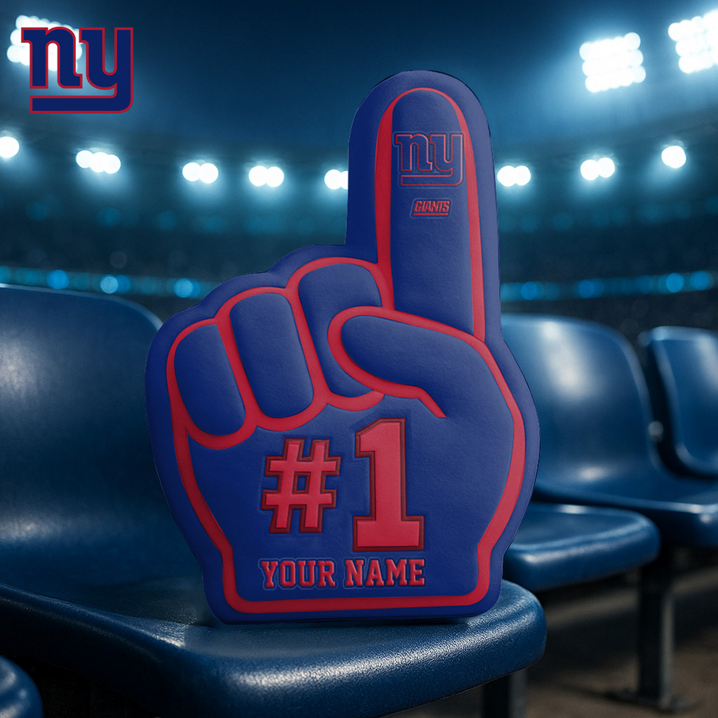 NYG x NFL Customized Shaped Pillow Christmas DATND TANTD