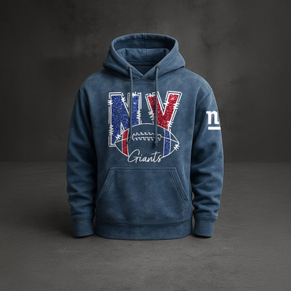NYG x NFL Embossed Hoodie DatND THUONGNH