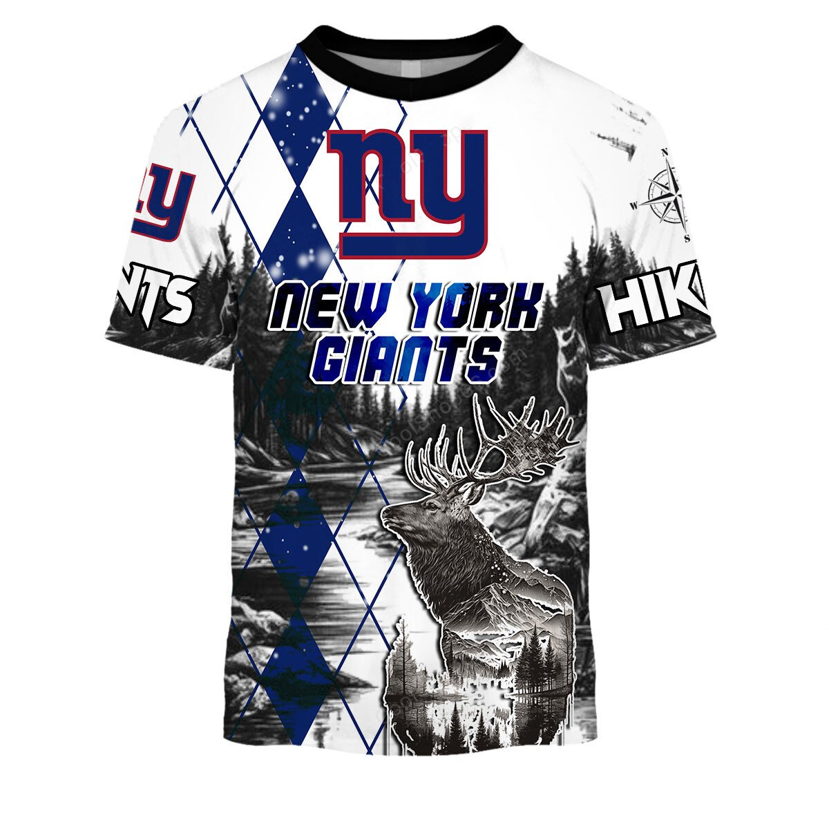 NYG x NFL Hiking 3D Hoodie DDT CTND