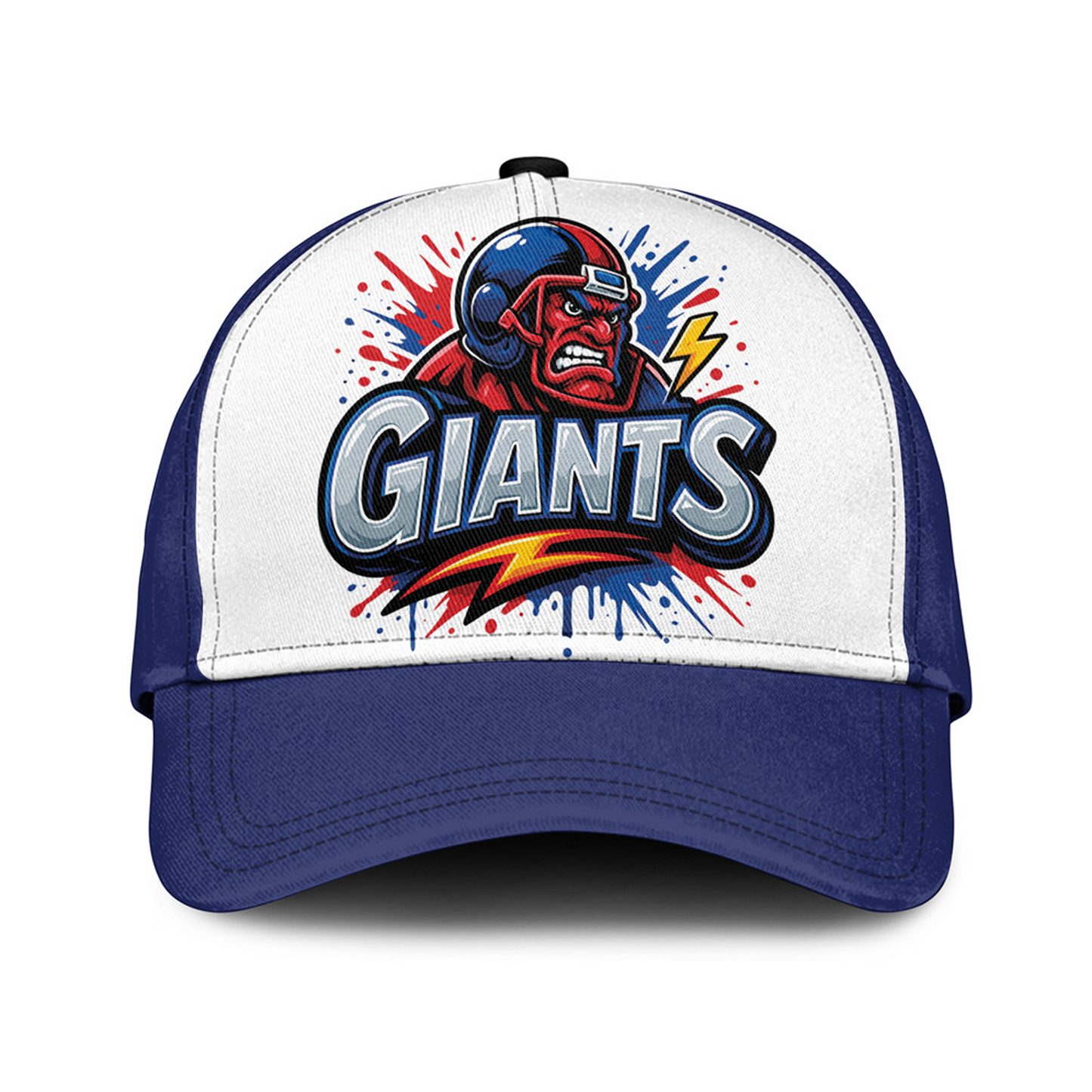 NYG x NFL Premium Custom Graffiti Team Cap