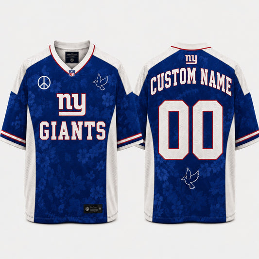 NYG x NFL Premium Mesh Jersey Personalized Gift For Fan