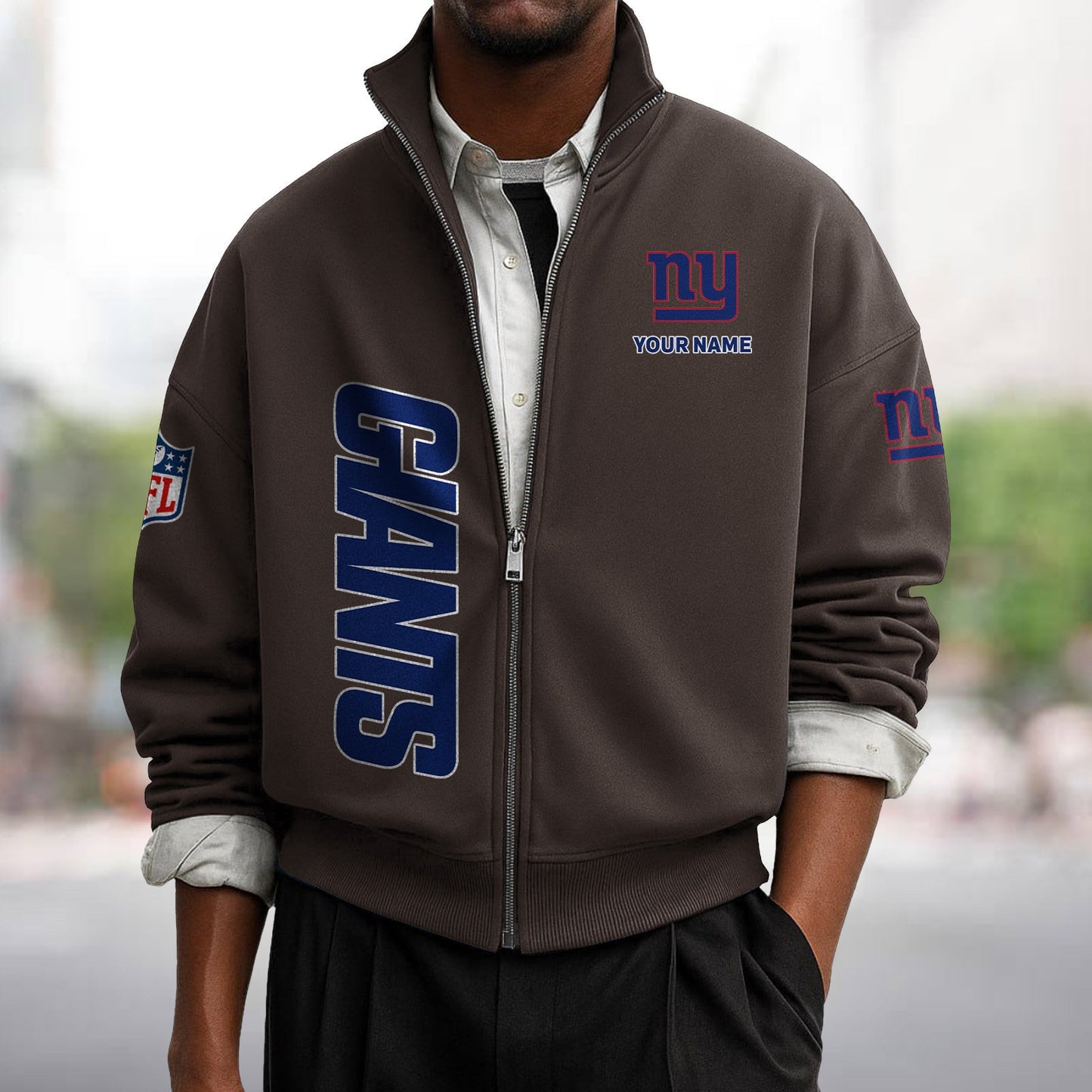 NYG x NFL Sweatshirt Full Zip DATND TANTD