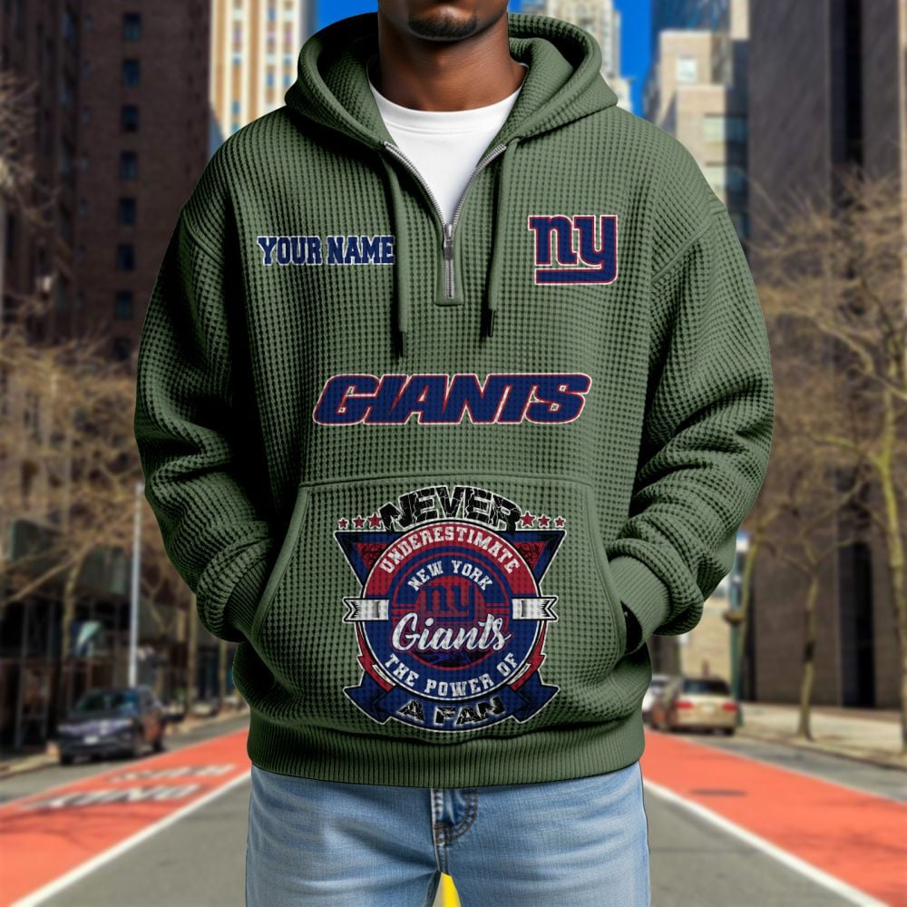 NYG x NFL Waffle Hoodie DATND TANTD