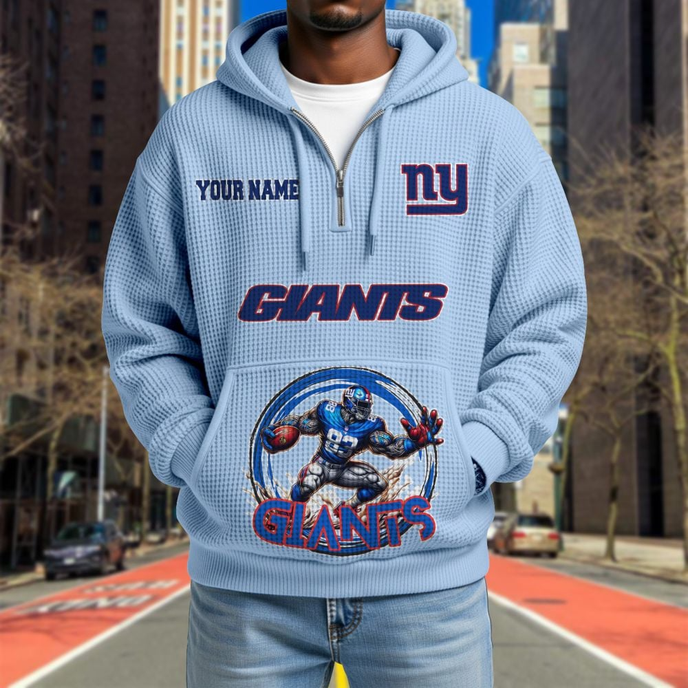 NYG x NFL Waffle Hoodie DATND TANTD