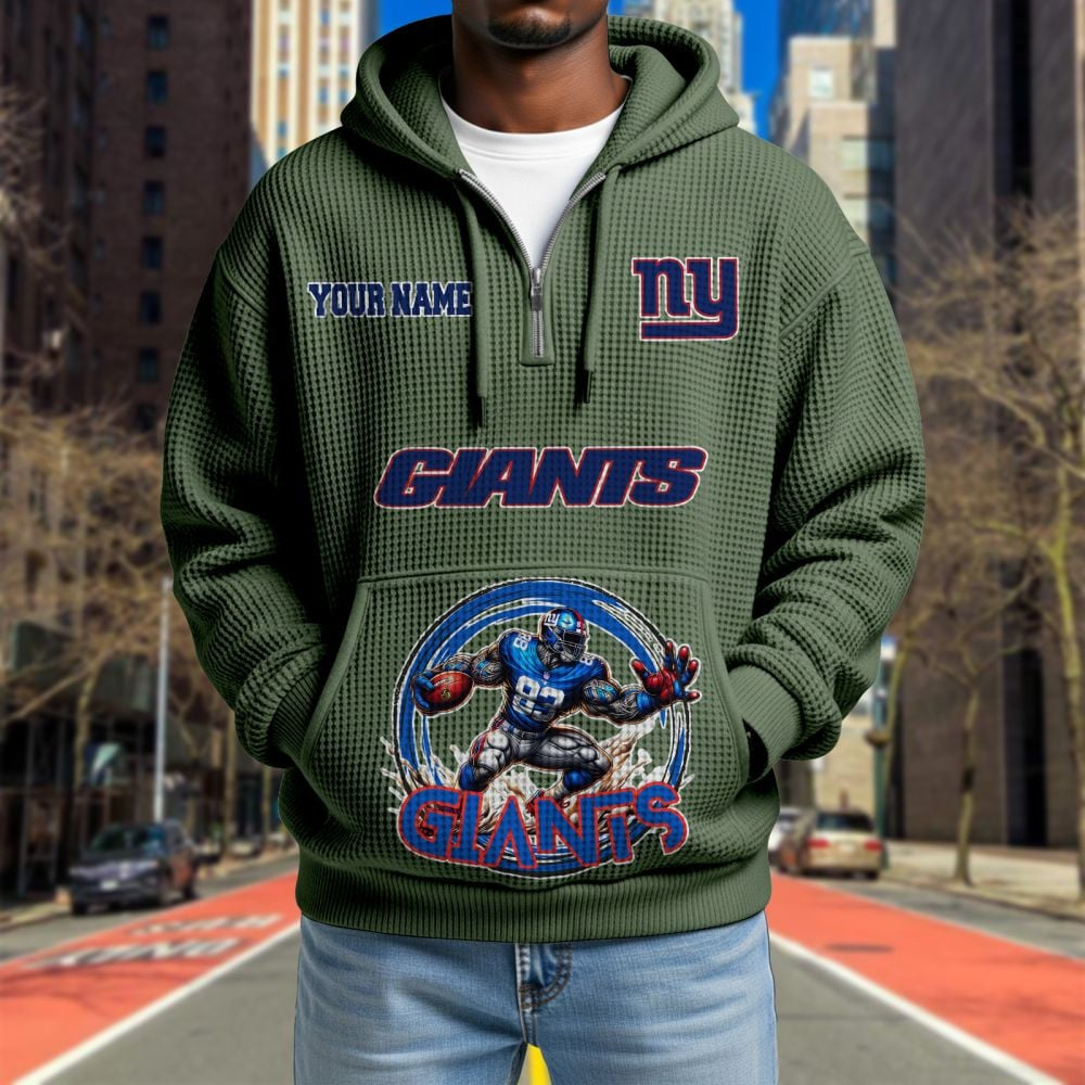 NYG x NFL Waffle Hoodie DATND TANTD