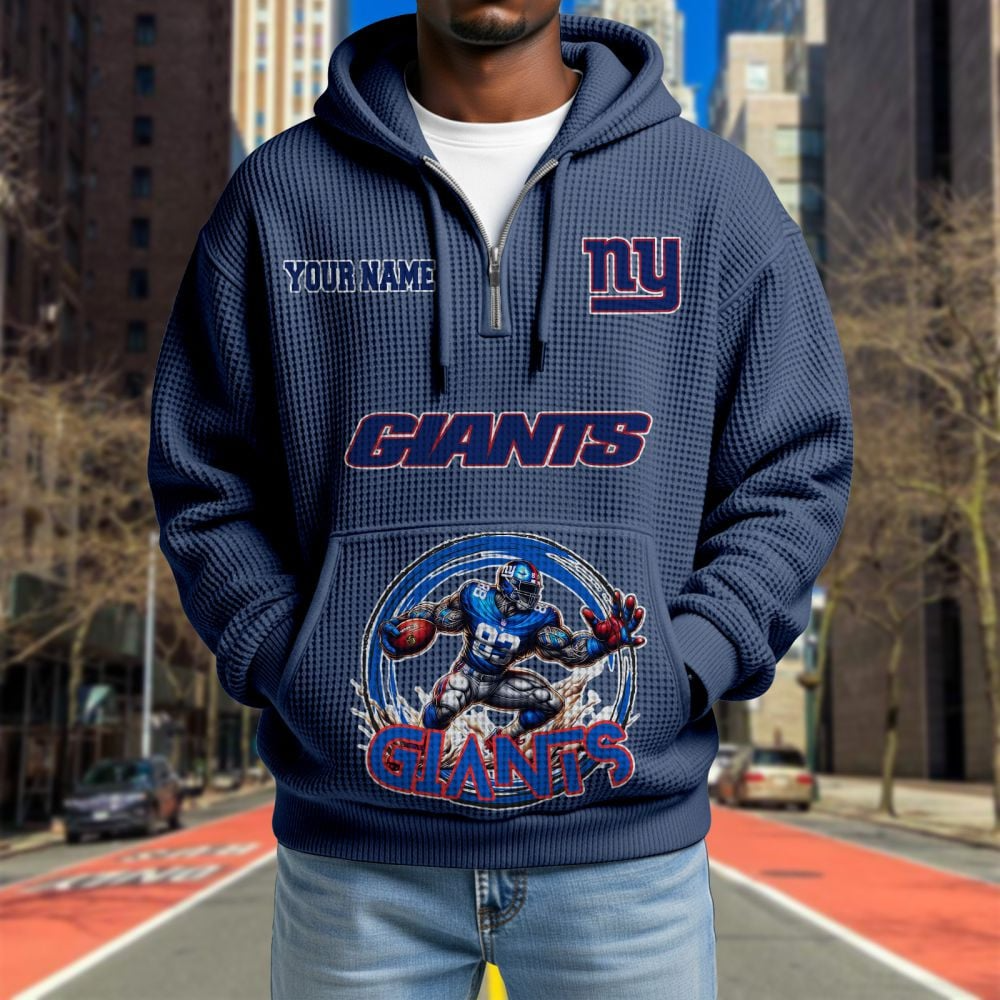 NYG x NFL Waffle Hoodie DATND TANTD