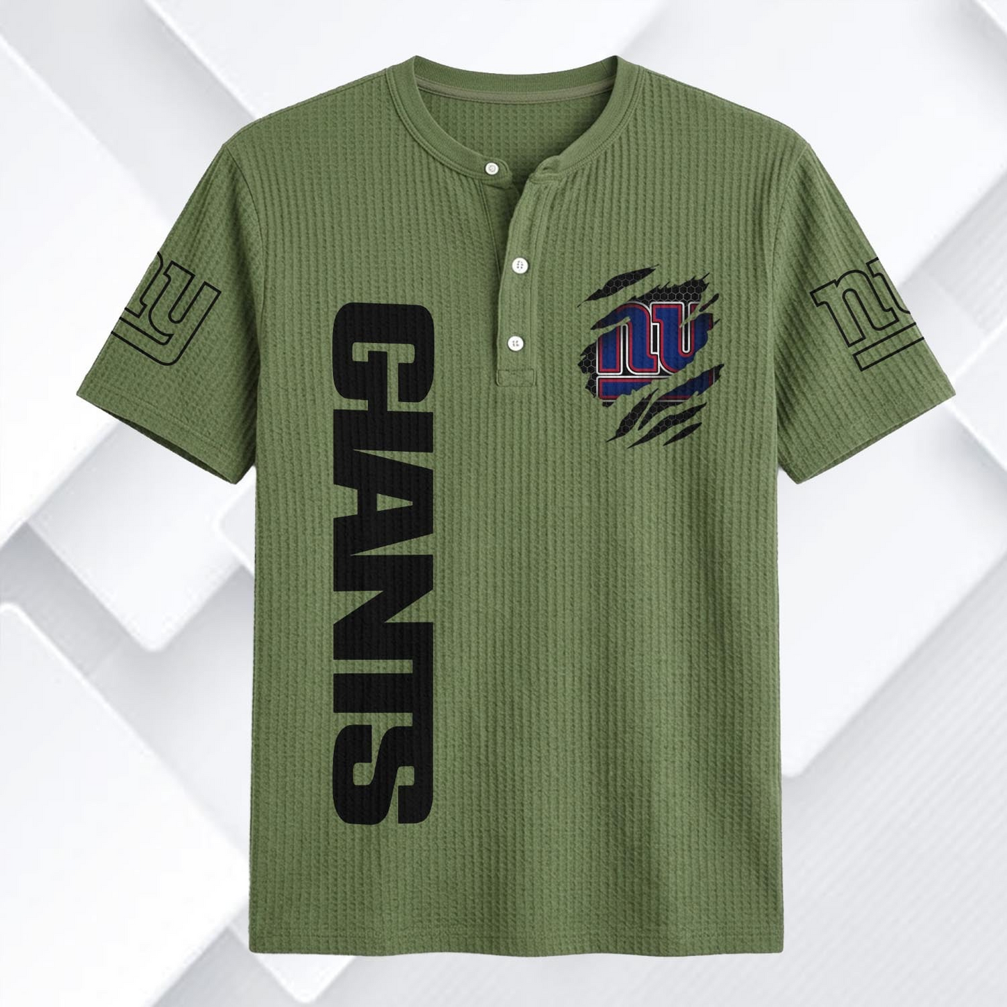NYG x NFL Waffle Short-Sleeve Shirt 2205 DatND DVT