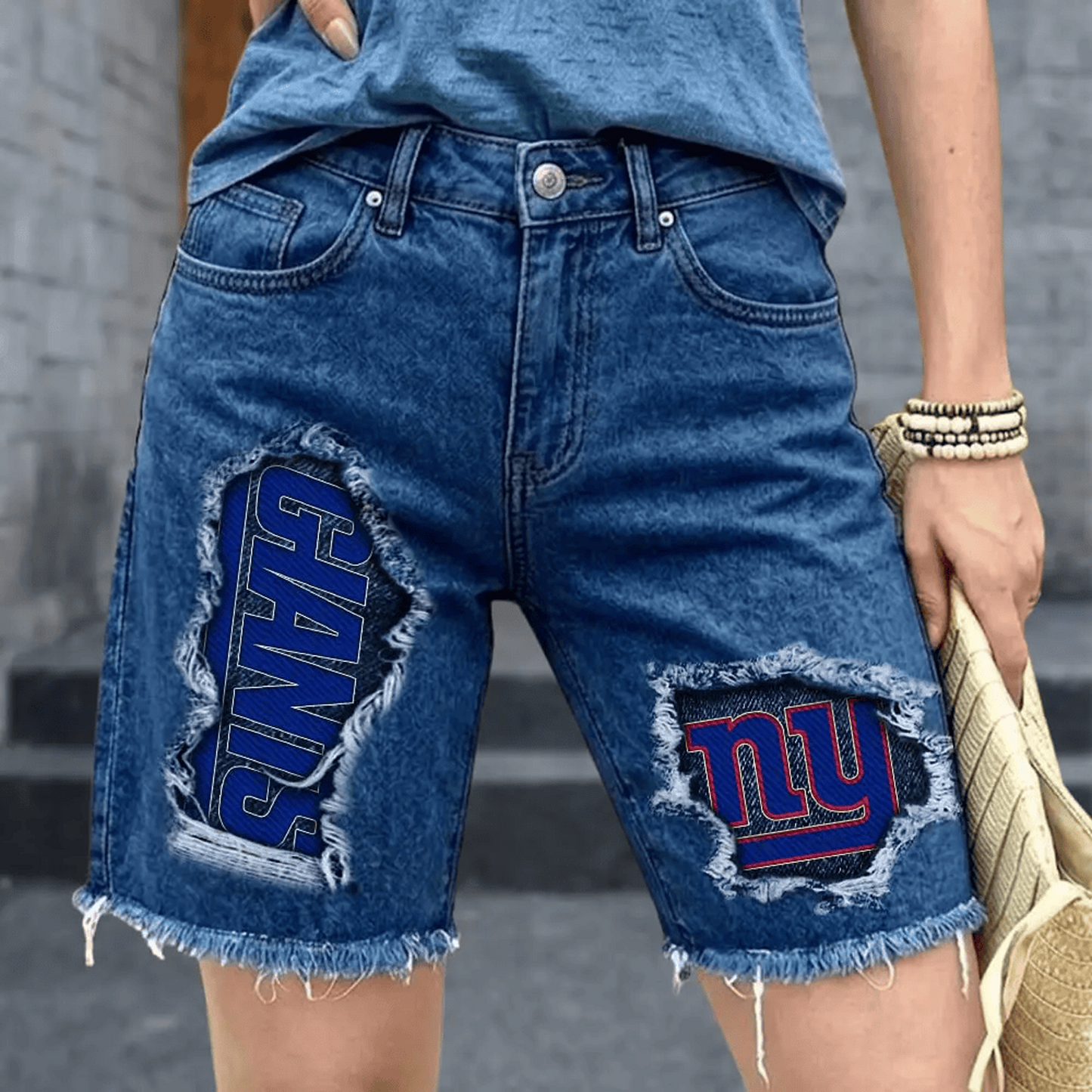 NYG x NFL Women's Jeans V1 DATND TANTD 060626