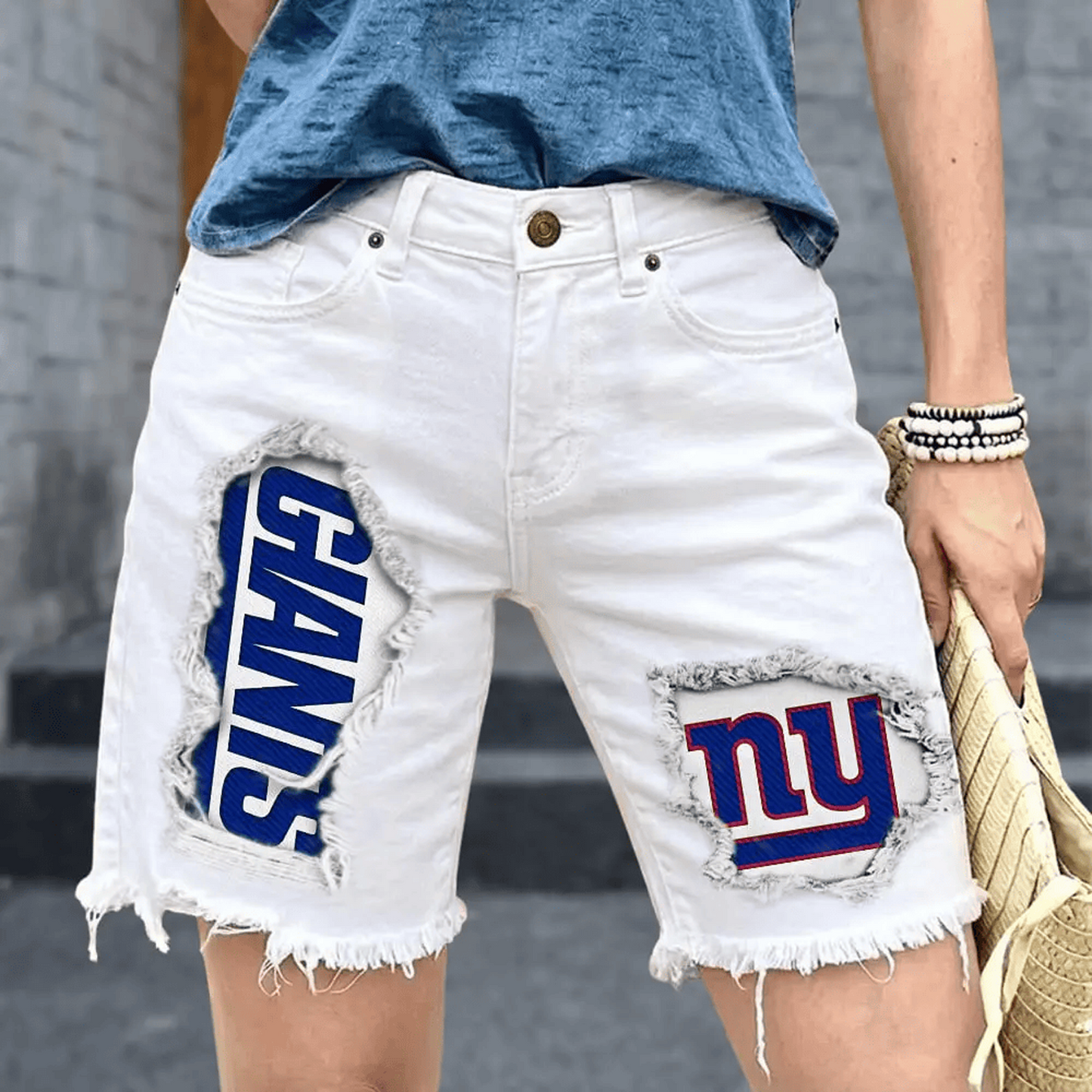 NYG x NFL Women's Jeans V1 DATND TANTD 060626