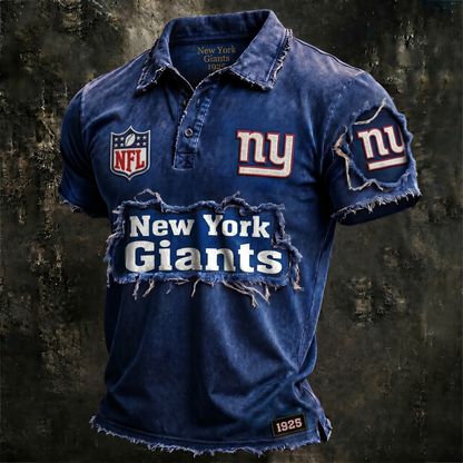 NYG NFL Premium V-Neck T-shirt Gift For Fans 0306 NAK DATND NHT