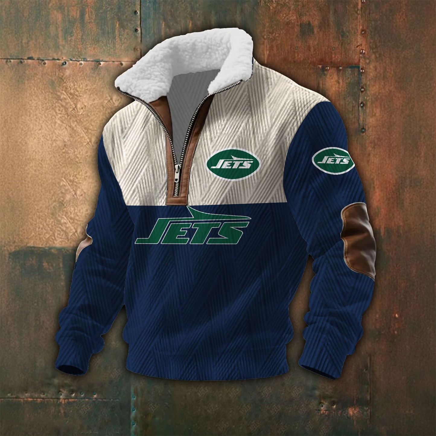 NYJ Fur Collar Sweatshirt NDD CTND